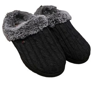 Skechers BOBS Keepsakes Ice Angel Charcoal Clog Slippers Women’s 6